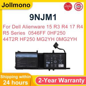 9NJM1 99WH 노트북 배터리 Dell Alienware 15 R3 R4 17 R5 시리즈 MG2YH HF250 0546FF 44T2R P69F002 P31E