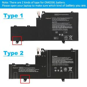 KingSener HP Elitebook x360 1030 G2 HSTNN-IB7O 863167-171 용 OM03XL 11.55V 57WH 배터리