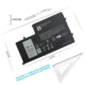 TRHFF P39F P49G 43WH 노트북 배터리 Dell Inspiron 15-5547 Latitude 14 3450 15