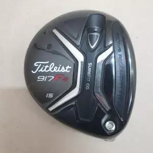 타이틀 917 F2 3번 15도 우드 중고헤드