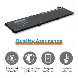 Dell Precision M5510, XPS 15 D1828T,M7R96 62MJV 1P6KD P56F001 T453X용 LINEFIND 4GVGH 노트북 배터리