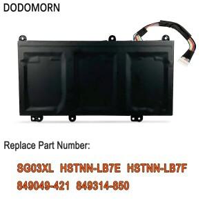 HP Envy M7-U 노트북 시리즈용 배터리 SG03XL HSTNN-LB7E TPN-I126 849314-856 고품질 13.2V 61.6Wh