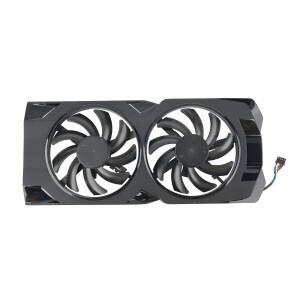 GPU 방열판 케이스 포함, XFX RX 580 2048SP 470D 570 8GB 그래픽 비디오 카드 라디에이터 팬, CF9010H12S