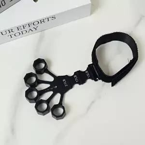손가락 악력기 실리콘 그립 휴대 핸드 핑거 운동 밴드-WFO2IXJ