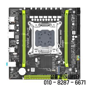 x79 LGA2011 마더보드 마이크로 ATX 키트 (2660 V2 + 64GB DDR3 RAM 콤보) 플라카 마에 오피스 조립 제온 U