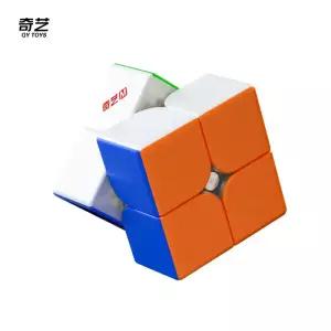 Picube QiYi M Pro 2x2 마그네틱 Cbue 2x2x2 코어 자석 전문 스피드 큐브 스티커리스 매직 교육용 장난감
