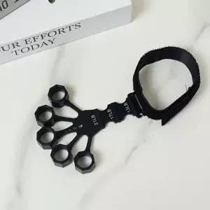 손가락 악력기 실리콘 그립 휴대 핸드 핑거 운동 밴드-WFO2IXJ