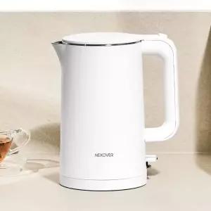 넥소버 1.5L 이중단열 스텐 전기 커피 포트 주전자 NXK-3500W
