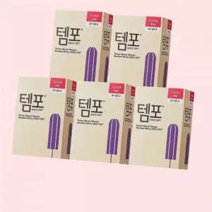 템포 탐폰 내추럴 슈퍼 8P X 5팩 4306781