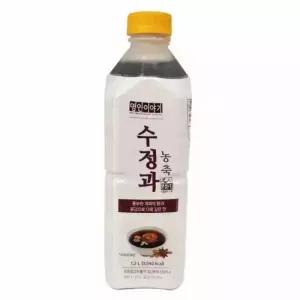 하늘청 명인이야기 농축수정과 1.2L 원액 베이스 카페용 한식당 고깃집 후식 전통 음료