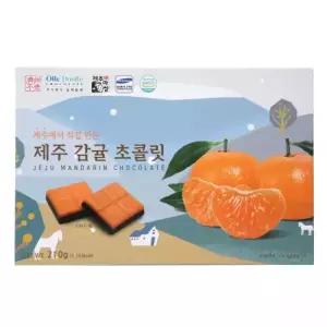 제주상회 감귤 사각 초콜릿 7g 30개