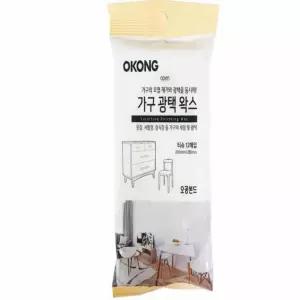 가구 광택 티슈(12매입) 가구클리너 가구용품 나무광택제 가구관리 가구관리용품 가구소품 왁스티슈 가구광