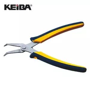 KEIBA 롱노즈 전자용(BENT형) 150mm(5) 니퍼 뺀찌 작업공구 펜치