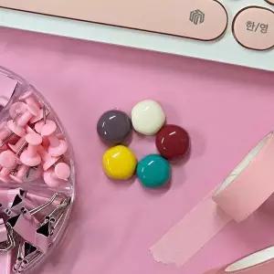 고품질 마그넷 고정 메모 현관문 게시판 사진 엽서 칠판 5P 현관문 메모보드 귀여운 WFO8UL0