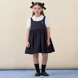 빈폴 키즈 클래식 민소매 원피스 & 저지 블라우스 세트 블랙 BI6371G055 G 611037