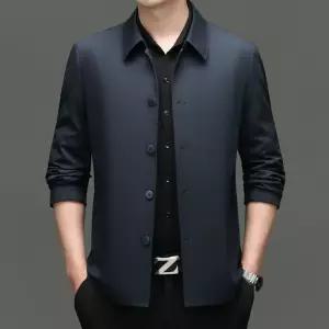 남성 봄가을 순면 재킷 누빔 상의 캐주얼 점퍼 J03Z3C HOT3
