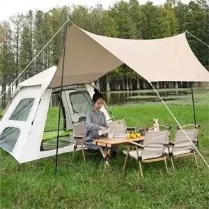 캠핑 텐트 원터치 텐트 야외용 오토 패밀리 피크닉 파빌리온 캐노피-WFO849Z