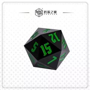 주사위게임 20면체 55mm 빅사이즈 D20 대형 다면체 주사위 케이스 DND