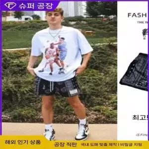 남사친 여름 반바지 뛰기 농구 무릎 속건 안 4부 MF2