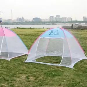야외 모기장 접이식 휴대용 텐트 캠핑 모기장 여름 그라운드 야외용 잔디밭 그늘막 피크닉 어린이 아동