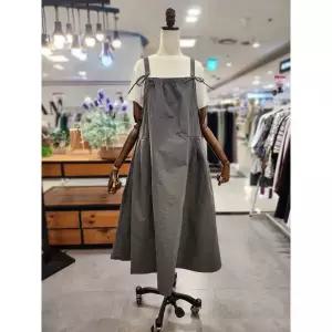 [스테파니]멜빵 밴딩 끈 원피스 A26ST6205
