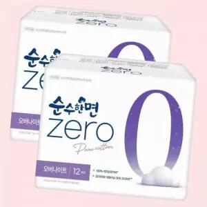순수한면 제로 오버 12P X 2팩 4306875