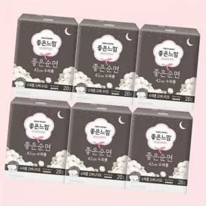 좋은느낌 좋은순면 수퍼롱 20P X 6팩 4306638