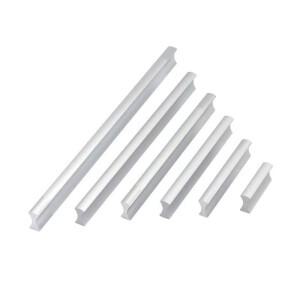 64mm-320mm 주방 캐비닛 손잡이 및 풀러 실버 드레서 옷장 가구 문 알루미늄 서랍 노브 하드웨어