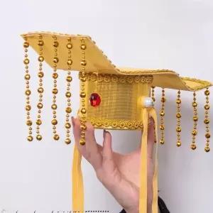왕관 모자 의상 용왕 당나라 진시황 고대 사극 액세서리 촬영 중국황제코스프레