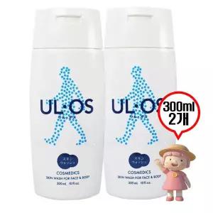 우르오스 스킨워시 300ml 2개 남성 올인원 바디워시
