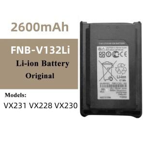FNB-V132Li 워케이토키 리튬 배터리, 양방향 cb무전기 피팅용, 2600mAh, VX231,