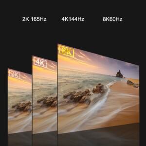 DP1.4 8K 60Hz 디스플레이 포트 케이블 2m 1m 4 DP 144Hz 5m 3m 노트북 TV 프로젝터용 차폐 HDR 32Gbps 비