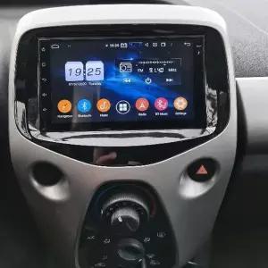 푸조 08 시트로엥 C 도요타 aygo 자동차 스테레오 안 3 GPS 네비게이션 카플레이 오토라디오 유닛 스크린