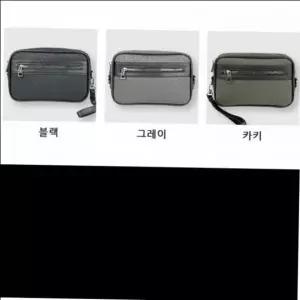[하프클럽/]남성용 미니 크로스백 앞지퍼 소형 클러치 넉넉한 수납 데일리