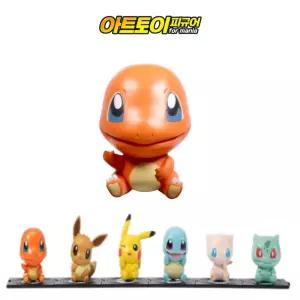 포켓몬 파이리 피규어 미니 소형 4cm 피규어장난감