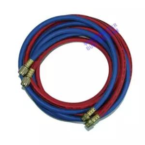 냉매 가스 충전도구 R-134A 장비용 에어컨호스 2PCS 3m C0052 1개