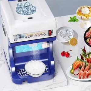 업소용 빙수기계 자동 빙삭기 팥빙수 눈꽃 얼음 제조기