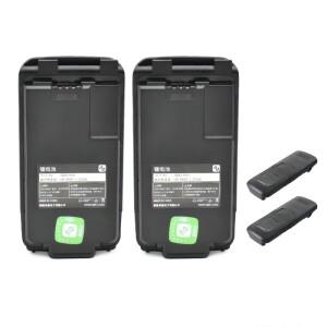 충전식 리튬 배터리 액세서리 Quansheng UV-K5 라디오 F19E용 1600mAh DC7.2V 워키 토키
