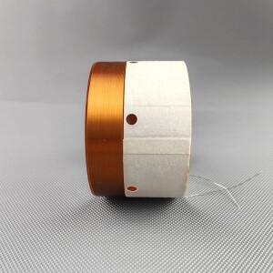 1pcs 86/86.3mm 서브우퍼 보이스 코일 수리 구리 내부 및 외부 권선 유리 섬유 전 베이스 스피커 재구성