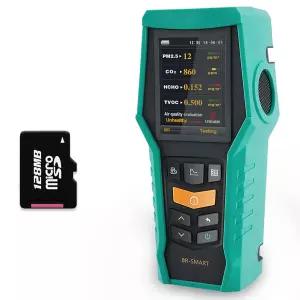 BLATN 스마트 공기질 모니터 실내 12-in-1 CO2 미터 먼지 PM1.0 입자 TVOC 검출기 HCHO 테스터 홈 AQI