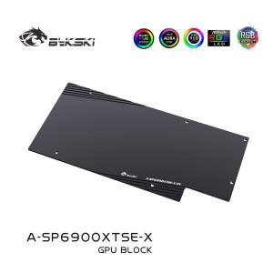 Bykski GPU 워터 블록 A-SP6900XTSE-X 사파이어 라데온 RX 16GB 니트로+ 스페셜 에디션 풀 커버 수냉 쿨러