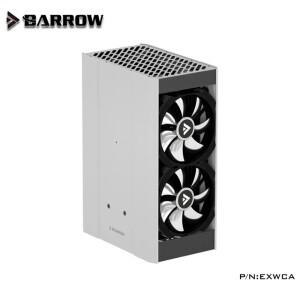 Barrow 240 수냉 도크 AIO ITX 케이스 노트북 외부 냉각용 고집적 알루미늄 합금 도킹 스테이션