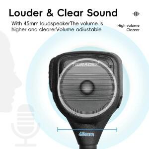 TIDRADIO 핸드헬드 마이크, BAOFENG UV-5R BF-F8HP 5RM 플러스, TD-H3 워키토키 액세서리