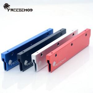 2pcs FREEZEMOD RAM 갑옷 메모리 쿨러 조끼 금속 커버 넓은 좁은 서리로 덥은 표면 물 냉각 PC MOD 멀티