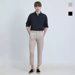 [더블유스탠다드(W STANDARD)] 테이퍼드 슬랙스 (택가격: 39900원)
