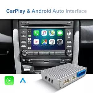 포르쉐 카이엔 카이맨 박스터 파나메라 PCM30용 무선 CarPlay 안 오토 레트로핏 키트 디코더 박스