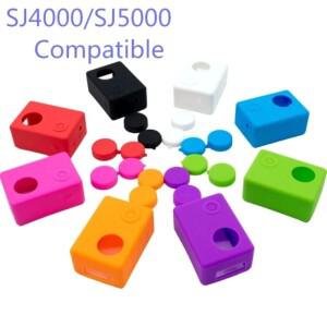 SJCAM SJ4000/SJ5000 SJ7000 C30 EKEN H9 렌즈 캡 커버 액션 카메라용 클라운피쉬 소프트 실리콘 보호 케
