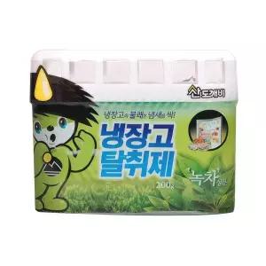 녹차 김치 음식 반찬 냄새 제거제 냉장고 탈취제 200g 야채실 생선 악취