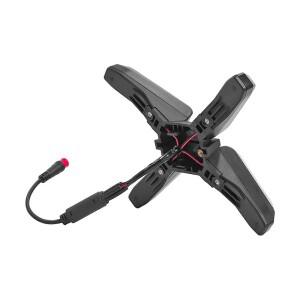 Segway Ninebot ZT3 전기 스쿠터 Pro X 자형 Kickscooter 전면 조명 부품 용 4W 램프 슈퍼 밝은 헤드 라이