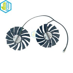VGA 그래픽 카드 냉각 팬 쿨러, MSI GTX 980Ti R9 게이밍 GPU 선풍기, 95mm 2 개